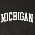 thumbnail image 6 of Wild Bobby State of Michigan College Style Women Tri-Blend Racerback Tank Top, 6 of 6