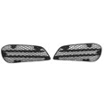 thumbnail image 2 of Par de rejillas de repuesto para faros antiniebla delanteros izquierdo y derecho, color negro, para Mercedes-Benz Clase E W212 AMGLine 2013-2015, 2 of 14