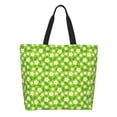 thumbnail image 1 of Fotbe Daisies Flowers Bolsa Tote Estética de Lona con Estampado para Mujer - Bolsa Reutilizable de Hombro Casual para Vacaciones, Compras, Trabajo y Gimnasio, 1 of 8