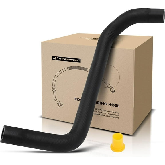 A-Premium Power Steering Reservoir Hose line Compatible with Toyota Tundra 2007 2008 2009 2010 2011 2012 2013 2014 V6 4.0L Reservoir To Pump, Replace# 443480C040