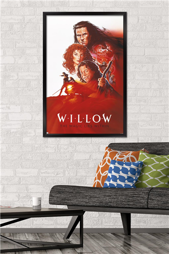 Willow - Teaser One Sheet Wall Poster, 22.375" x 34" Framed