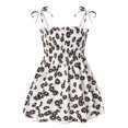 thumbnail image 1 of Toddler Baby Girls Summer Floral Dress Sleeveless Princess Party Casual Holiday Dress Beach, 1 of 7