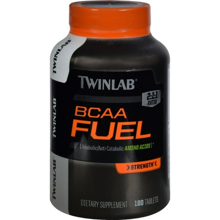 Twinlab BCAA Fuel Tablets, 180ct