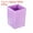 Purple, variant on Unique Bargains Pencil Holder Plastic Pen Makeup Brush Holder Square Desktop Organizer Pink