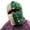 Khaki and green, variant on Balaclava Face Mask Knit Beanie Ski Mask for Men Women One Hole Knitted Hat