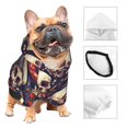 thumbnail image 3 of Gaeub Skull record rock Print Small Pets Wear Hoodies,Dog Pullover,Cat Apparel,Fashion Pet Clothing,for Small Medium Dogs and Cats-X-Large, 3 of 7