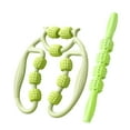 thumbnail image 2 of 2 rodillos de masaje, rodillo muscular, ejercicio, entrenamiento, herramienta multifuncional de masaje de piernas, abrazadera circular para muslos, verde, 2 of 8