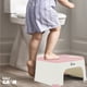 thumbnail image 3 of Banquito para Bebé Baby Gaon con Escalón de Apoyo y Protecciones Antiderrapantes Rosa, 3 of 9