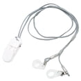 thumbnail image 1 of Clip, Anti Lost Rope Plastic Convenient   Cord Rope Protection Sound  Portable Hanging Rope  Clip Ear Aid Accessories, 1 of 8