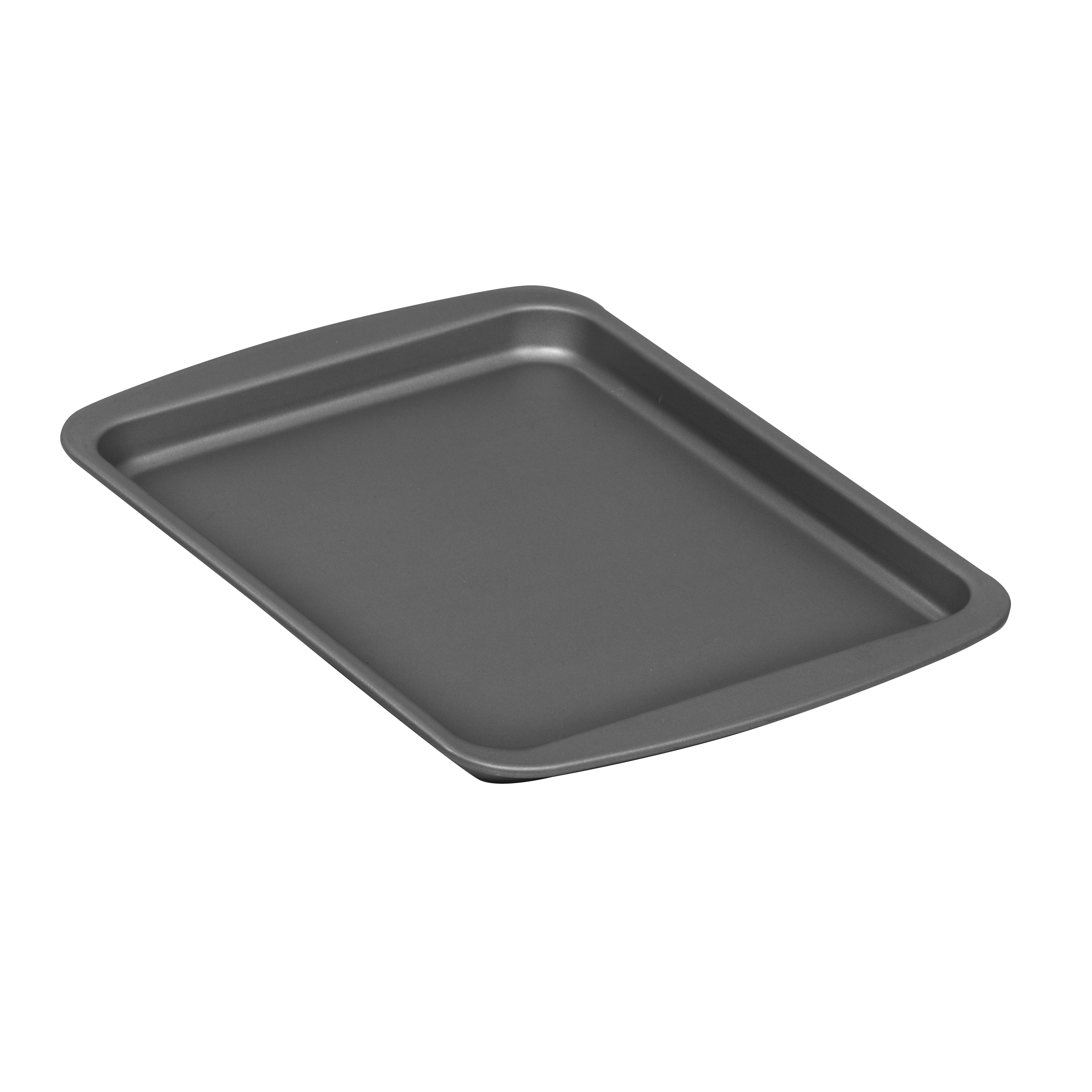 Mainstays Nonstick Mini Cookie Sheet,  8.5" x 6.5", Toaster Oven Pan, Gray - image 2 of 7