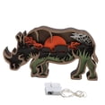thumbnail image 1 of Estatua de animal de madera Sincero para decoración del hogar, 1 of 10