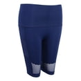 thumbnail image 1 of Esquirla Ladies Girl Running Shorts Half Pants Workout Pocket Elastic Navy blue, 1 of 8