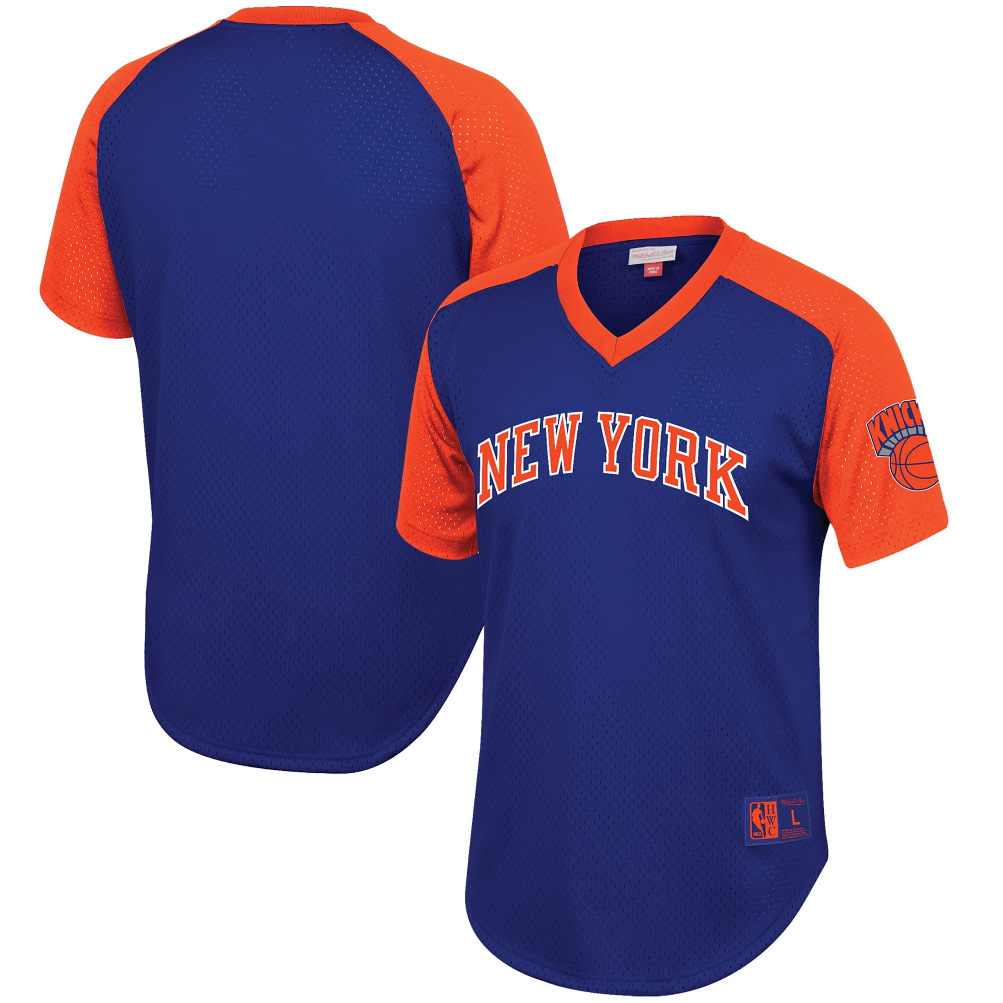 new york knicks sleeved jersey