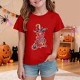 thumbnail image 2 of KPVEVIQ Toddler Halloween Shirt Kid Cute Witch Broomstick Tees Boys Girls Halloween Tops Clothes, 2 of 5