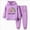 B105-Girls' Set-Purple, variant on 3-4 Years Child Toddler Clothes for Baby Girls Long Sleeve Sweatshirt Pants Girls Warm Fall Winter Outfits Set 6-12 Months 12-24 Months 2T 3T 4T 5T 6T 7T Set