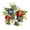 🍒 Multicolor_Base#3139, variant on Independence Day Candle Holder Wreath– Artificial Daisy Floral Candle Centerpiece, Red White Blue, 7.87 in Table Decor, Holiday Party Mantel