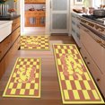 thumbnail image 2 of Kitchen Rugs Sets of 3 Non Slip Washable Kitchen Mats for Floor, Kitchen Runner Rug, Floor Mat Carpet for Entryway, Laundry, Sink, 2 of 12