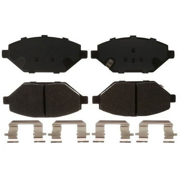 Front Brake Pad Set - Compatible with 2017 - 2022 Chevy Spark 2018 2019 2020 2021