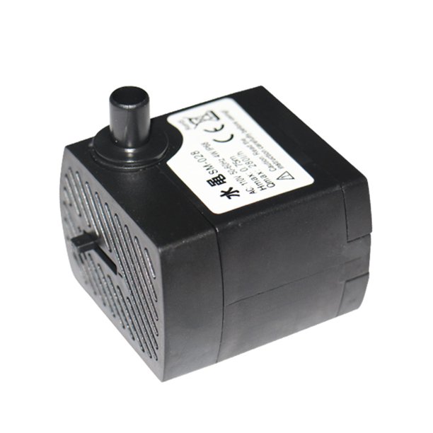 Bomba sumergible silenciosa para fuente de agua de circulación de acuario de 280 l/h y 4 W (UE) Tmvgtek Para estrenar