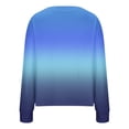 thumbnail image 5 of RYRJJ Women's Furry Cardigan Sweaters Long Sleeves Open Front V-Neck Button Down Cardigans Loose Casual Knit Sweater Outwear(Dark Blue,M), 5 of 5