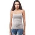 thumbnail image 1 of Camisole Built in Shelf BRA Adjustable Spaghetti Strap Tank Top Plus Size, 1 of 2