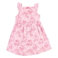 thumbnail image 4 of Hudson - Vestidos De Algodón Para Niña, Diseño De Hoja De Palma, 6 A 9 Meses, 4 of 4