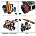 thumbnail image 3 of Mini Tubing Cutter Fast Cutting Tube Slicer Pipeline Shear 3-28mm for 1/8 To 1 1/8 OD for Copper Brass Aluminum Alloy Steel Pipe, 3 of 6