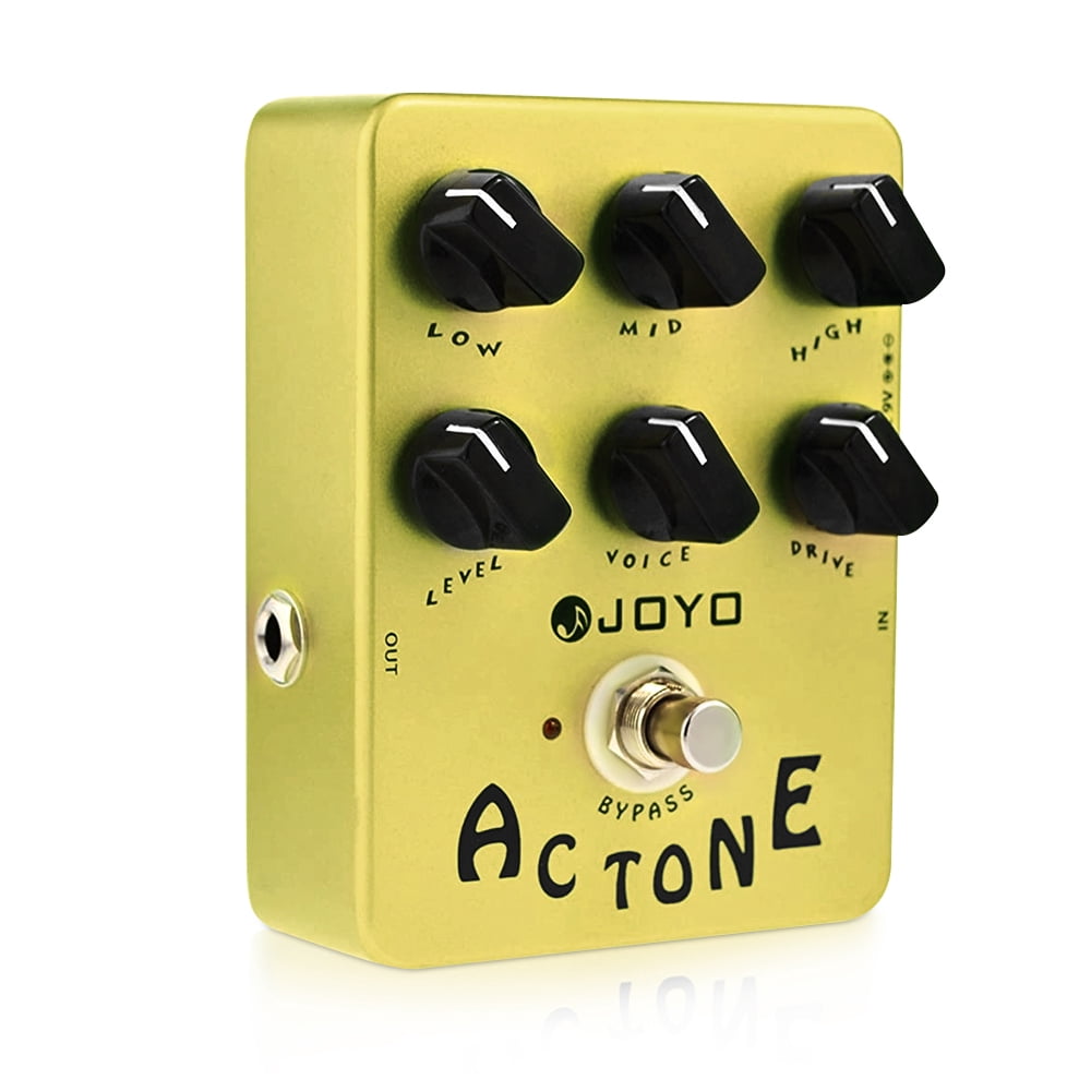 JOYO JF-13 AC Tone Amp Simulator Guitar Effect Pedal Vintage Tube Amplifier British Rock