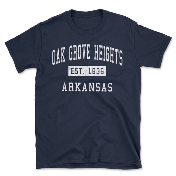 Oak Grove Heights Arkansas Classic Established Men's Cotton T-Shirt