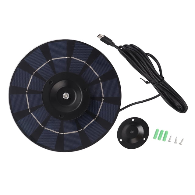 Portable Solar Panel,Solar Panel 5W Battery W Solar Panel Outdoor Solar Panel Enhanced Durability