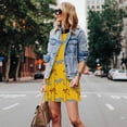 thumbnail image 4 of Fotbe Leopard Print Vestido de Verano sin Mangas para Mujer – Vestido Midi Línea A, Estilo Camiseta Floral, Vestido Playero Casual y Fluido, 4 of 7