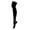 A-Black245, variant on Yuanlong Womens Athletic Socks Knee High Non Support Socks Breathable Running Yoga Cycling Stockings