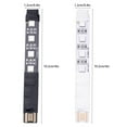 thumbnail image 4 of Bande Lumineuse RVB Application Télécommande Colorée Compatible Bluetooth Infrarouge Intelligente à Intensité Réglable Arrière-Plan Guirlande LED Contrôleur Sans Fil Panneau Lumineux Blanc, 4 of 6