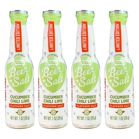 Twang Premium Cucumber Chili Lime Flavored Beer Salt 4-Pack 1 oz. Bottles