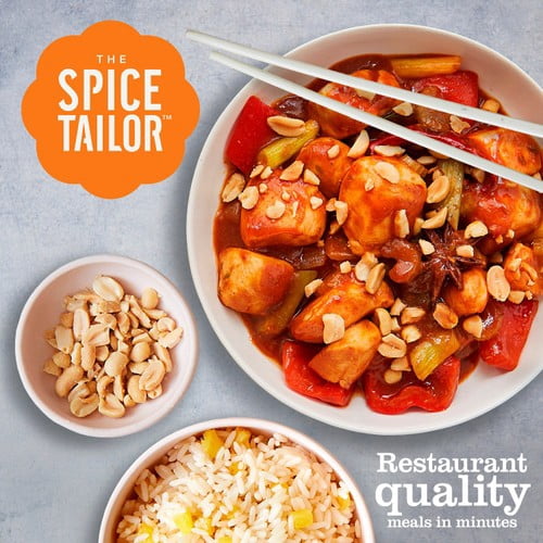 The Spice Tailor Spicy Kung Pao Stir Fry Chinese Sauce Kit 245g, British Import (Pack of 2)