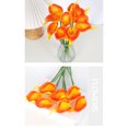 thumbnail image 3 of Kearding 24 piezas de flores falsas, simulación de Color sólido bonito, fiesta en casa, Club, flores artificiales, adorno de planta, accesorio Flores artificiales Naranja, 3 of 6