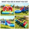 thumbnail image 6 of Relunch 30FT Commercial PVC Inflatable Obstacle Course Bounce House Slide for Kids with Blower, Heavy Duty Quality Outdoor Party, 30x7.9x7.9FT, 6 of 11