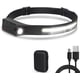 thumbnail image 1 of Linterna frontal, superbrillante, 350 lúmenes, con sensor de 4 modos, recargable por USB, IPX6, impermeable, ajustable, COB, para acampar, pescar, trotar y caminar [Clase de eficiencia energética A++ JAMW Sencillez, 1 of 3