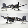 thumbnail image 4 of DIY 1:33 USA F4U-1A Pirate Ship-borne Fighter 3D Paper Model Military Puzzle Kit Paper Plane Model TAPDRA Spare Part, 4 of 4