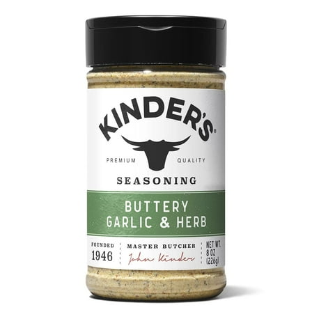 Kinder's Buttery Garlic & Herb Seasoning, 8 Ounce