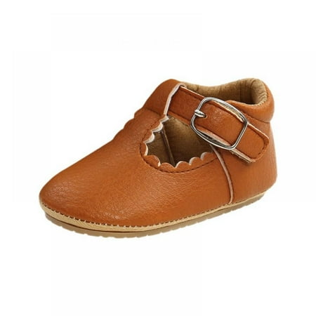 

Baby Boy Girl Non-slip Soft Soled Frosted Shoes First Walkers