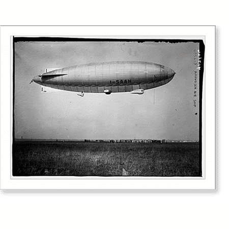 Historic Print, Amundsen (blimp) Air Ship I - SAAN, 18" x 24"