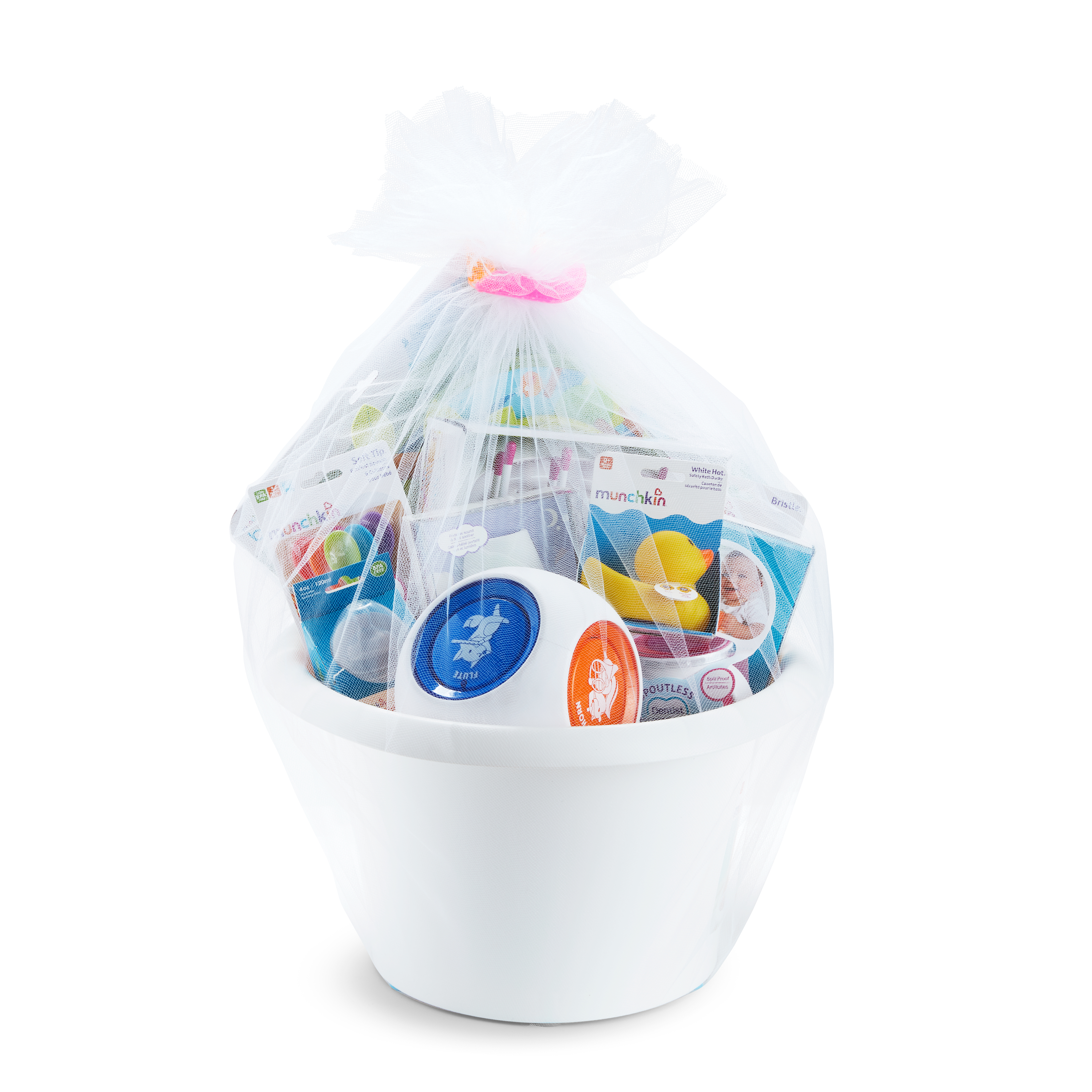 Munchkin My Munchkin Gift Basket, Great for Baby Showers, Includes 15 Baby Products, Pink - image 3 of 3