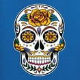 thumbnail image 5 of Wild Bobby Day Of The Dead Sugar Skull Pop Culture Men Graphic Tank Top, Royal, X-Large, 5 of 5