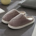 thumbnail image 2 of Fuzzy Slippers Women Cozy Fluffy Winter House Shoes On Indoor Slippers House Slippers Bedroom Slippers Home Footwear Comfortable Slippers Christmas Slippers for Women Coffee 43, 2 of 5