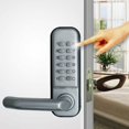 thumbnail image 1 of Proteja su espacio con una cerradura mecánica antirrobo sin llave, el código programable ofrece acceso personalizado, la aleación de zinc garantiza la longevidad, función de reinicio para una fácil, 1 of 5