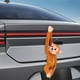 thumbnail image 4 of Colgante de monos de cola de coche divertido | Decoración exterior de muñeca de brazo largo | Llavero de animales lindos | Material suave duradero | Accesorio Ligero para Auto | Regalo único | 1, 4 of 5