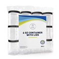 thumbnail image 5 of Frascos de plástico Healthy Packers de 180 ml con tapas (paquete de 12), transparentes, 5 of 5
