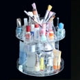 thumbnail image 3 of Deluxe Rotating Acrylic Cosmetic/Makeup Organizer 9.9" x 9.5", 3 of 5