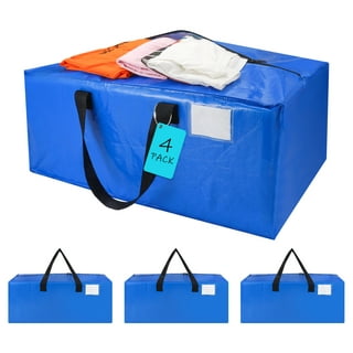Clearware 25 Large Plastic Bags With Zipper Top - 5 Gallon Bags 18 x 24,  Extra Large Storage Bags for Clothes, Travel, Moving, Large Reusable